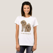 コッカースパニエル犬 Tシャツ (正面フル)
