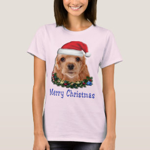 コッカースパニエル犬 Tシャツ