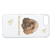 コッカースパニエル犬I電話8/7ケース Case-Mate iPhoneケース (裏面(横))