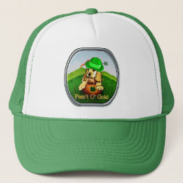 コッカースパニエル犬St patricks day キャップ