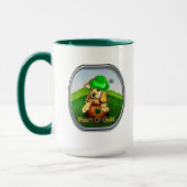 コッカースパニエル犬St patricks day マグカップ (左)