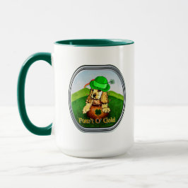 コッカースパニエル犬St patricks day マグカップ