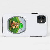 コッカースパニエル犬St patricks day Case-Mate iPhoneケース (裏面(横))