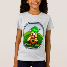 コッカースパニエル犬St patricks day Tシャツ