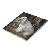 コッカースパニエル タイル (側面)