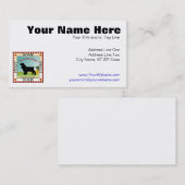 コッカースパニエル 名刺 (正面/裏面)