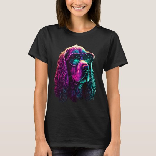 コッカー・スパニエル 犬 コッカスパニエル  1 Tシャツ (正面)