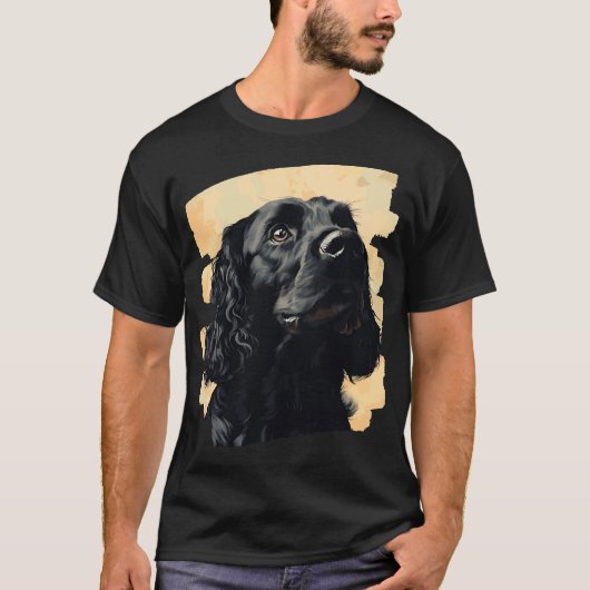コッカー・スパニエル Tシャツ (正面)