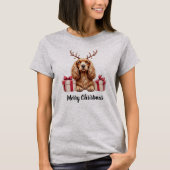コッカー・トナカイ Tシャツ (正面)