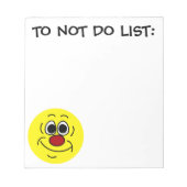 コッキー顔グンピー ノートパッド (正面)