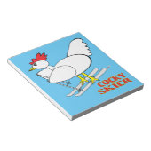 コッキー・スキーヤー ノートパッド (アングル)