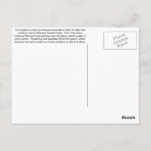 コックカウンティコートハウスニューポート， TN ポストカード (裏面)