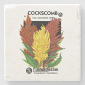 コックコーム ストーンコースター (正面)