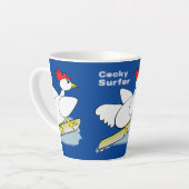 コックサーファー カフェラテマグ (左アングル)