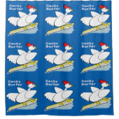 コックサーファー シャワーカーテン (正面)