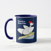 コックサーファー マグカップ (左)