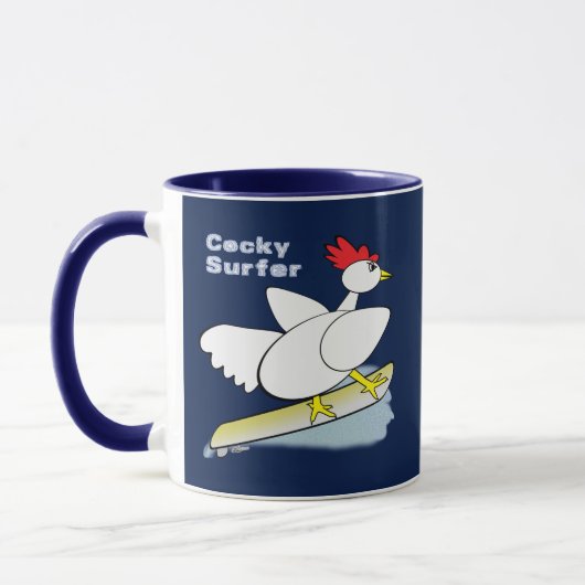 コックサーファー マグカップ (左)