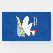 コックサーファー 横断幕 (横)