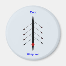 コックスを漕いで従う マグネット