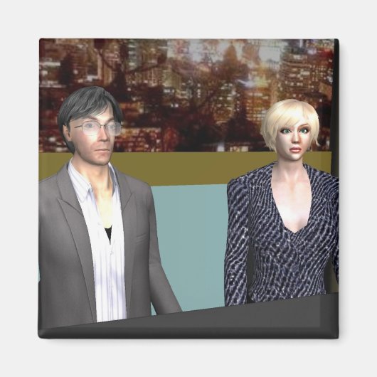 コックスニュース磁石 マグネット (正面)