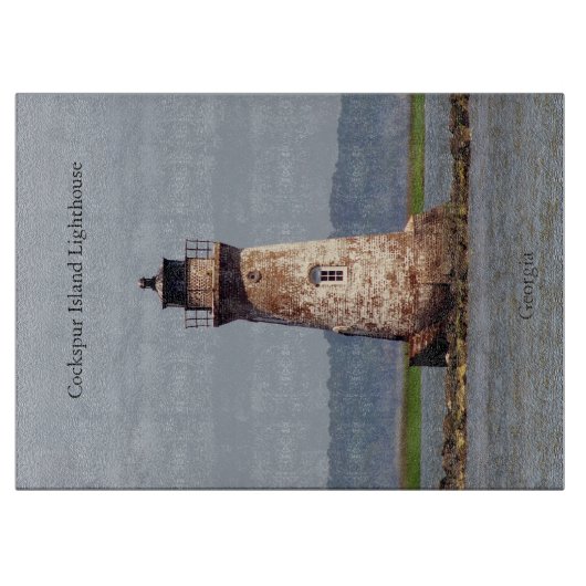 コックスパアイランドライトハウスカットボード カッティングボード (正面)