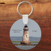 コックスパアイランドライトハウスキーチェーン キーホルダー (裏面)