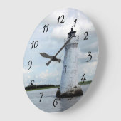 コックスパアイランドライトハウス ラージ壁時計 (傾斜)