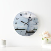 コックスパアイランドライトハウス ラージ壁時計 (ホーム)