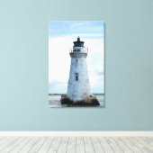 コックスパライトハウスの背景 キャンバスプリント (インサイチュ (ウッドフロア))