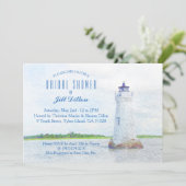 コックスパライトハウスウォーターカラーブライダルシャワー 招待状 (スタンド正面)