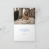 コックスパライトハウスウォーターカラー写真 サンキューカード (内部)