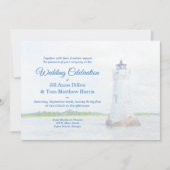 コックスパライトハウスウォーターカラー結婚式招待状 招待状 (正面)