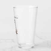 コックスパー島灯台のガラス タンブラーグラス (左)