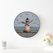 コックスプール島灯台の時計 ラージ壁時計 (ホーム)