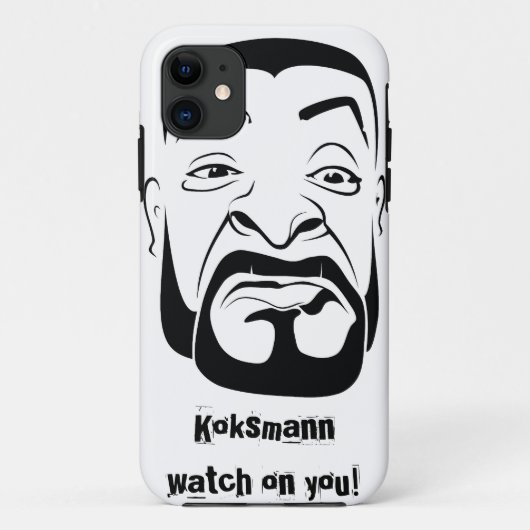 コックスマンがあなたを見てる！ Case-Mate iPhoneケース (裏面)