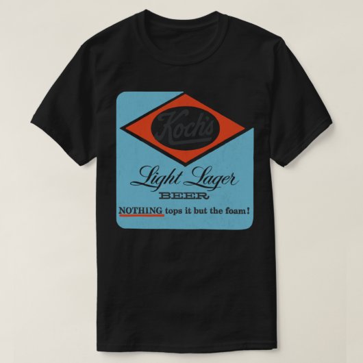 コックスヴィンテージラベルビールラバー1 Tシャツ (デザイン正面)