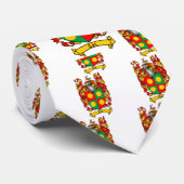 コックス家紋-コックス紋章付き外衣 ネクタイ (ロール)