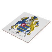 コックス家紋 タイル (側面)