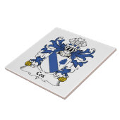 コックス家紋 タイル (側面)