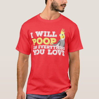 コックティエルワイロバードクアリオンパロットギフトおもしろいギフト Tシャツ