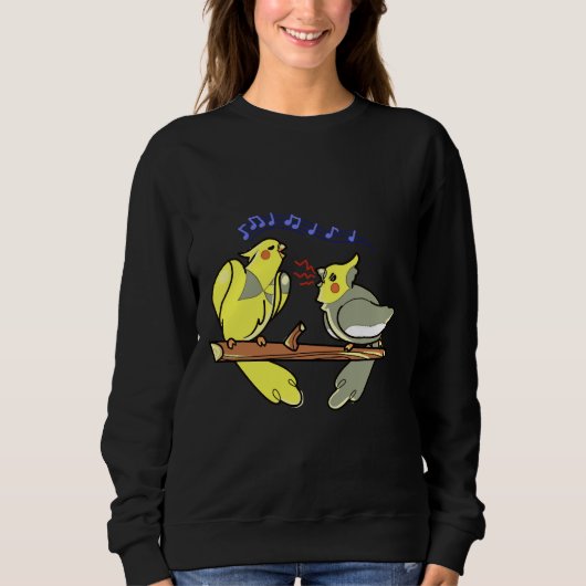 コックティエル兄弟を切り身で釣る スウェットシャツ (正面)