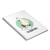 コックドゥードゥル 面白いオウムのしゃれ ノートブック (右側)