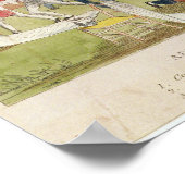 コックバーン提督の燃焼と略奪 ポスター (角)