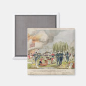 コックバーン提督の燃焼と略奪 マグネット (正面/裏面)