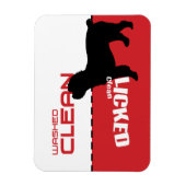 コックパウドッグ食洗機マグネット – クリッキングクリーン マグネット (縦)