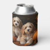 コックパプピーオータムデライトカボチャ 缶クーラー (缶正面)