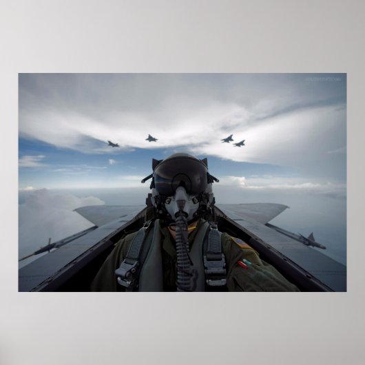 コックピットセルフィー ポスター (正面)