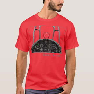 コックピット楽器ハリケーン戦闘機第2次世界大戦 Tシャツ