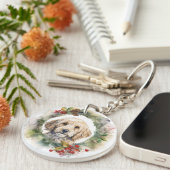 コックポウクリスマスリースフェスティバルカップ キーホルダー (正面右)