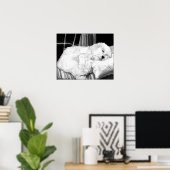 コックポウドッグポートレートポスタープリント ポスター (ホームオフィス)